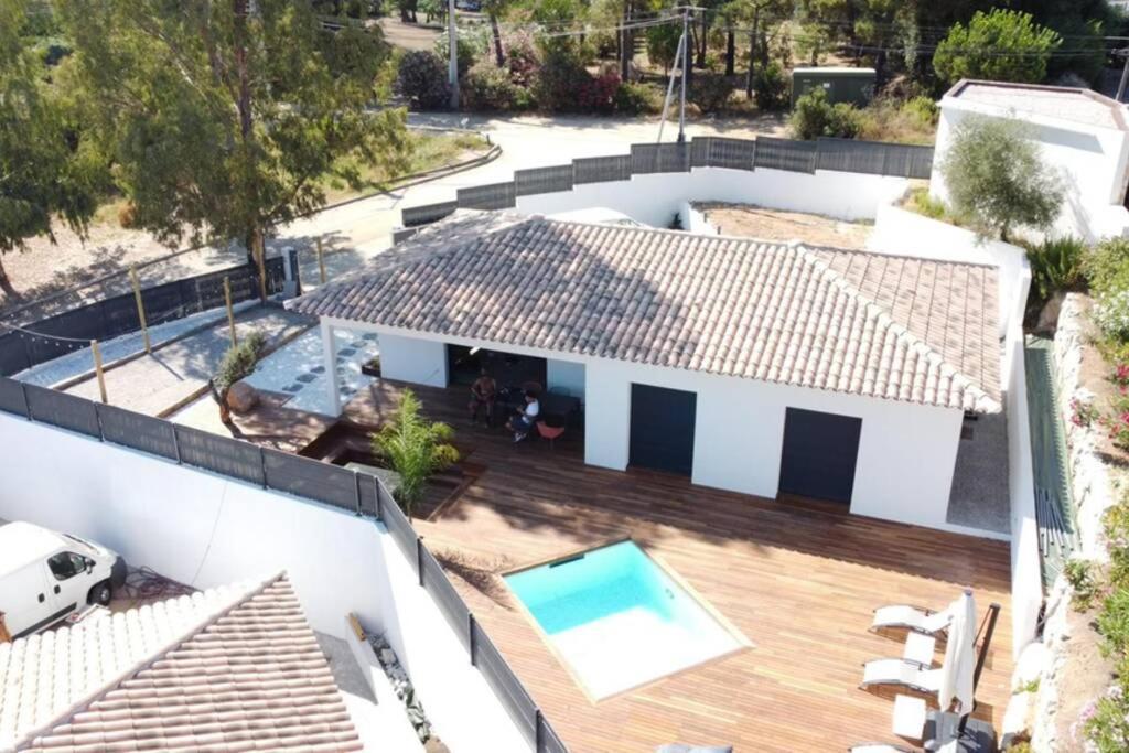 Villa Moderne Avec Piscine - Porticcio Grosseto-Prugna Dış mekan fotoğraf